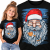 KOSZULKA DZIECIĘCA ŚWIĄTECZNA CAT SANTA
